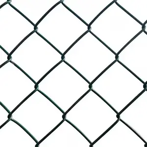 Direct factory 11 gauge 6ft Galvanized PVC Coated chain link wire fence