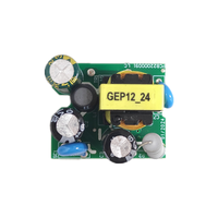 AC-100-240V PCBA bingkai terbuka Mini ukuran 5V 6V 12V adaptor daya DC 24V 4W papan catu daya untuk sistem CCTV kamera Digital
