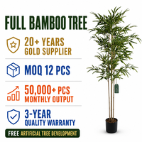 Bambou Artificiel Réaliste avec Feuilles Vertes en Pot – Décoration Intérieure pour Maison, Restaurant, Magasin – Vente en Gros Direct Usine