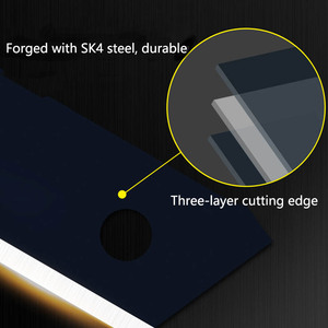 18mm Art <strong>Blade</strong> 0.5/0.6mm Thick Black White Wallpaper <strong>Blade</strong> Paper Cutting <strong>sharp</strong> Bulk Black <strong>Blades</strong> - Product Image 3