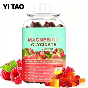 Tabletas Masticables de Glicina y Magnesio - Veganas. Ayuda a relajar todos los músculos, mejora la calidad del sueño y repone la energía. - Product Image 1
