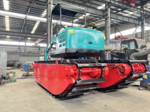 Escavadora Mini Anfíbia com Flutuador à Venda/Água Rasa - Product Image 5