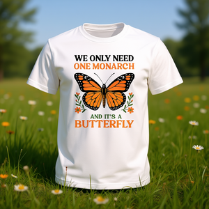 Nous n'avons besoin que d'un seul monarque et d'un t-shirt papillon - Product Image 3