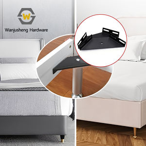 Grand angle triangulaire pour <span class=keywords><strong>lit</strong></span> doux, cadre en fer fixe à angle droit, support d'étagère en fer, connecteur d'accessoire de <span class=keywords><strong>lit</strong></span> - Product Image 6