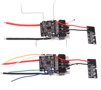 Circuit imprimé de protection de charge pour batterie Li-ion 21700 avec lumière LED, compatible avec les outils électriques 20V DCB200 DCB205