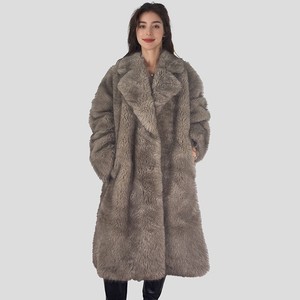 Abbigliamento Donna Invernale 2025 Stile Europeo-Americano, Nuovo Modello Retro <span class=keywords><strong>in</strong></span> Finta Pelliccia di <span class=keywords><strong>Visone</strong></span>, Senza Maniche, Lungo e Morbido - Product Image 1