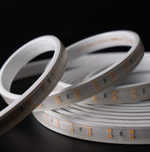Wireless RGB <strong>LED</strong> <strong>Strip</strong> Light Double Line Addressable 220V 2835SMD 120LED/m 20cm Aluminum Cut IP65 Light Strings for Outdoor Use - Product Image 2
