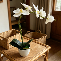 Meilleures ventes de décorations florales, fleurs artificielles, fleurs au toucher réel, fleurs en plastique, arrangements floraux pour les remises de diplômes et les mariages
