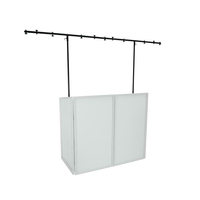 Support Audio Mobile réglable de 4 pieds, barre d'éclairage pour Table DJ