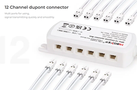 Boîtier de jonction à 12 canaux DC24V 7A DS2-12C, 2 broches, pour éclairage LED, connexion facile, connecteur Dupont