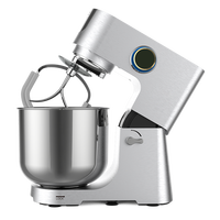 Batteur sur socle professionnel 12L 2000W, 8 vitesses, tête inclinable, en aluminium moulé sous pression, mélangeur planétaire commercial, appareil de cuisine