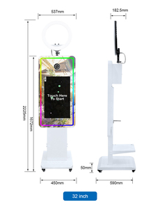 Software Gratuito para Compartir Fotos, Cabina de Fotos con Espejo y Estuche de Transporte, Máquina de Fotos DSLR, Grabación de GIF y <span class=keywords><strong>Boomerang</strong></span> - Product Image 5