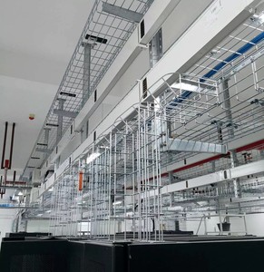 Bandeja de Cables de Malla Metálica de Instalación Rápida, Sin Herramientas, Cableado Flexible, Especificaciones de Material Totalmente Personalizables, Directo de Fábrica - Product Image 1