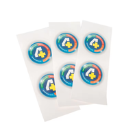 Autocollant de logo en vinyle brillant mat imperméable, autocollant personnalisé imprimé, étiquettes d'identification de marque, emballages