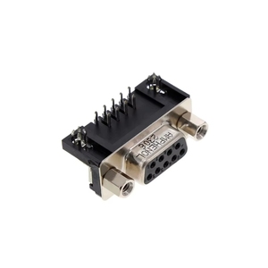 Original Connectors L17HTNES4F1C 9 Position D-Sub Receptacle Female Sockets L17HTNES4F <strong>HTN</strong> Connector Through Hole Right Angle - Product Image 1