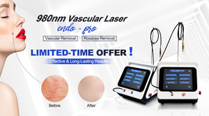 Máquina <span class=keywords><strong>Láser</strong></span> de Diodo 980nm para Tratamiento de Arañas Vasculares Faciales 2026, Eliminación de Várices Vasculares, Vascularización Roja, Endovenosa EVLT EVLA - Product Image 4