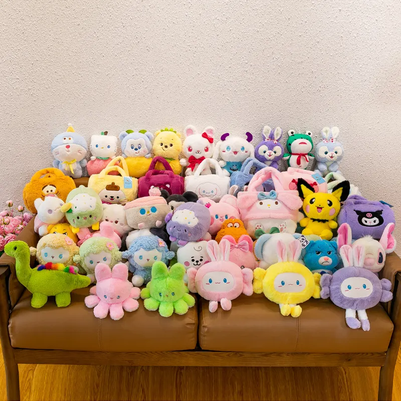 Haute qualité 20CM griffe grue Machine Anime peluche jouet 8 pouces poupée pour fille enfants cadeaux promotionnel pas cher en peluche jouet