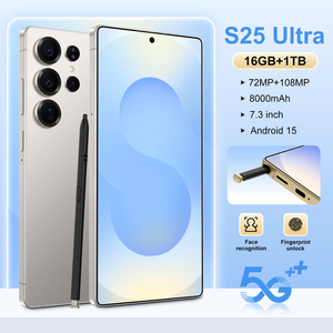 2025 trực tuyến bán lẻ S25 siêu 5g điện thoại thông minh 7.3 inch <span class=keywords><strong>Android</strong></span> mở khóa <span class=keywords><strong>Dual</strong></span> <span class=keywords><strong>Sim</strong></span> chơi game thông minh chống sốc các tính năng - Product Image 2