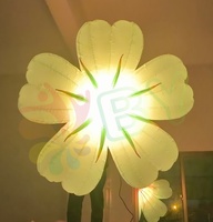 Fleur Offre Spéciale Décoration de Plafond Gonflable Led Lumière Fleurs Gonflable Fleur Colorée