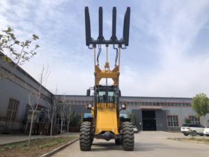 Holz greifer 2,5 Tonnen Holz radlader Frontlader mit Holz greifer - Product Image 5