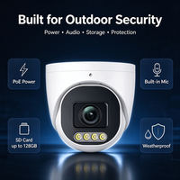 Kamera Dome Keamanan POE Dakang AI Dual Light 4MP Auto Focus 5X Zoom, Penglihatan Malam, Deteksi Gerakan, Sensor CMOS, Garansi 1 Tahun