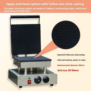 Tebak thương mại không dính trứng bong bóng Waffle maker/Điện Waffle Pancake Maker /Ice Cream Waffle Cone Maker Máy - Product Image 2