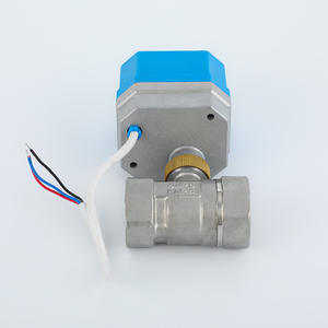 Válvula de Bola Eléctrica de Acero Inoxidable de Grado Industrial con Control de Dos Cables, Válvula de Cierre de Dos Vías Multifuncional Fija - Product Image 3