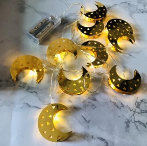 Nuovo Design 2022 1.65M luce LED per esterni 10 luci Eid Mubarak e Ramadan Kareem Festival decorazione musulmana <span class=keywords><strong>stella</strong></span> della luna islamica - Product Image 4