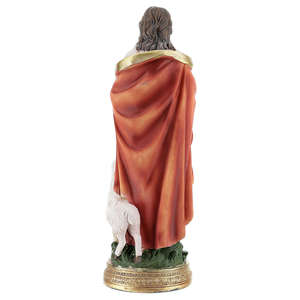 Estatua <span class=keywords><strong>de</strong></span> <span class=keywords><strong>Jesús</strong></span> el Buen Pastor con Ovejas en Poliresina - Product Image 4
