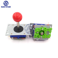 Zippyy arcade – bâton de joystick qanba pour Machine de jeu 2/4/8 voies