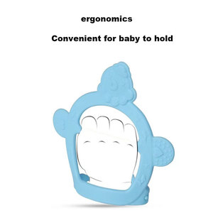 Jouets <span class=keywords><strong>de</strong></span> <span class=keywords><strong>dentition</strong></span> unisexes pour bébés, en silicone souple <span class=keywords><strong>de</strong></span> qualité alimentaire, anti-chute, sans BPA - Product Image 2