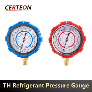 Комбинированный манифолд R22 R134A R410A инструмент AC 0.1‑55кг NPT1/8 манометр давления хладагента - Product Image 5
