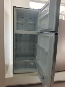 Refrigerador de doble puerta con congelador superior de acero inoxidable de 15 pies cúbicos, sin escarcha, con descongelación automática, ¡gran oferta para el hogar! - Product Image 2