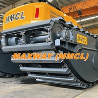 Châssis flottant pour excavatrice amphibie, MAXWAY (MMCL), Modèle : MAX200PU