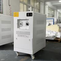 Stabilisateur Compensé Triphasé SBW 60KVA 380V 415V AC avec Affichage LCD Régulateur de Puissance OEM