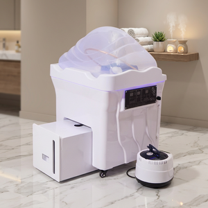 Unità di Trattamento Capillare All-in-One di Alta Qualità con Lavabo e Serbatoio da 60L Senza Tubazioni per Terapia dell'Acqua - Product Image 1