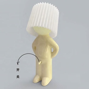 <span class=keywords><strong>Shingel</strong></span> un petit homme timide lampe créative vilain petit garçon lampe de bureau petite lampe de table chevet veilleuse nouveauté cadeau - Product Image 5