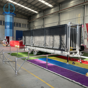 <span class=keywords><strong>Parc</strong></span> de trampolines 6 en 1 le plus vendu avec remorque, manèges portables d'extérieur pour enfants et adultes - Product Image 2