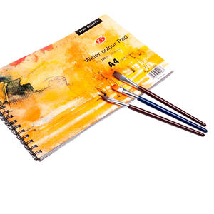 20 Sheets A4 Size Heavy Weight Acid Free Cold Pressed 300gsm Watercolor <b>Paper</b> <b>Pad</b> for Artists Painting - Product Image 3