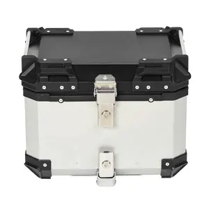 Hot Sale 36L 45L 55L 65L Top Box For Motorcycle OEM Acceptable Aluminum Alloy Motorcycle luggage box Waterproof Top Case