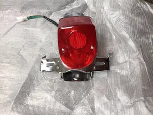 Luz Trasera para Motocicleta, Soporte de Luz Trasera Electrochapado, Compatible con Piezas de Honda CT50, CT70, ST50 y ST70 - Product Image 3
