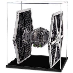 Yageli - Caja de Exhibición Acrílica Transparente de Perspex para Star Wars, con Logotipo Personalizado Serigrafiado, Base Negra, Venta al por Mayor de Fábrica - Product Image 5