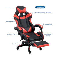 Fauteuil pivotant ergonomique personnalisé en cuir pour ordinateur 2025 personnalisé pas cher Gamer avec repose-pieds Silla Gamer