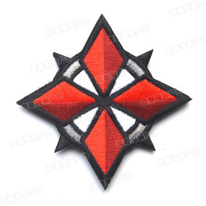 バイオケミカルシリーズZOMBIEパッチ保護傘刺繍アームバッジアイアンオンハット戦術服海外卸売 - Product Image 4