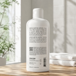 Champú <span class=keywords><strong>Densificador</strong></span> OEM ODM para la Caída Crónica del Cabello, con Biotina y Vitamina B5, 400 ml, Dermatológicamente Probado - Product Image 2