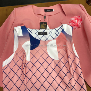 Conjunto de 2 Piezas, Ropa de Iglesia Rosa para Mujer, Vestido de Talla Grande, Ropa Femenina - Product Image 5