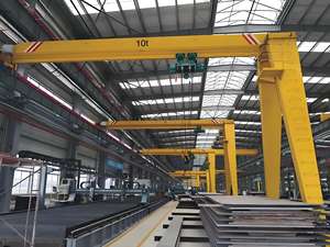 קטן נייד חצי גנטרי מנוף 5 ציור טון, 10 טון רכבת רכוב העגור מחיר 12 טון עגור למכירה - Product Image 4