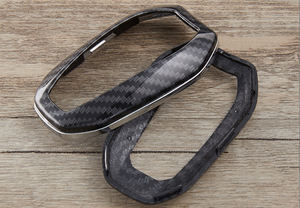 Usine sur vente ABS en Fiber De carbone Voiture <span class=keywords><strong>Clé</strong></span> Housse <span class=keywords><strong>Porte</strong></span>-clés Pour <span class=keywords><strong>Peugeot</strong></span> 508 2008 3008 408 <span class=keywords><strong>Porte</strong></span>-3 boutons - Product Image 3