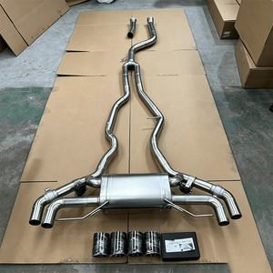 Tuyau intermédiaire <span class=keywords><strong>Hetu</strong></span> à longueur égale de 70 mm, tuyau en Z pour BMW G80 M3 G82 M4 G87 M2 3.0T S58, système d'échappement en acier inoxydable de haute qualité - Product Image 2