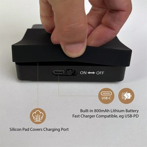 Mini Báscula de Café Nano con Temporizador, Báscula para Espresso con Sensor Táctil y Función de Tara Automática, con Cubierta de Silicona - Product Image 4